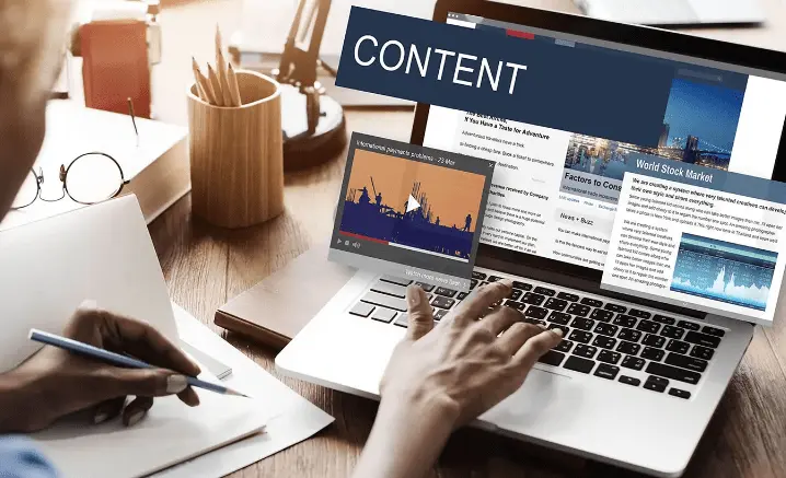 مشروع كتابة المحتوى