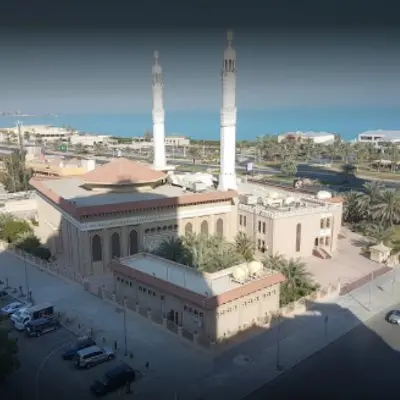 اين يقع مسجد عبدالله وعبدالرزاق المزيني في الكويت