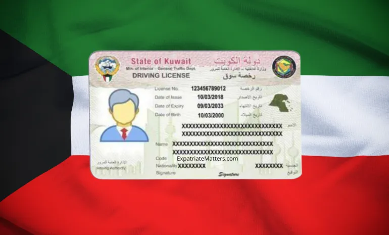 طريقة تجديد رخصة القيادة بالكويت للوافدين 2024